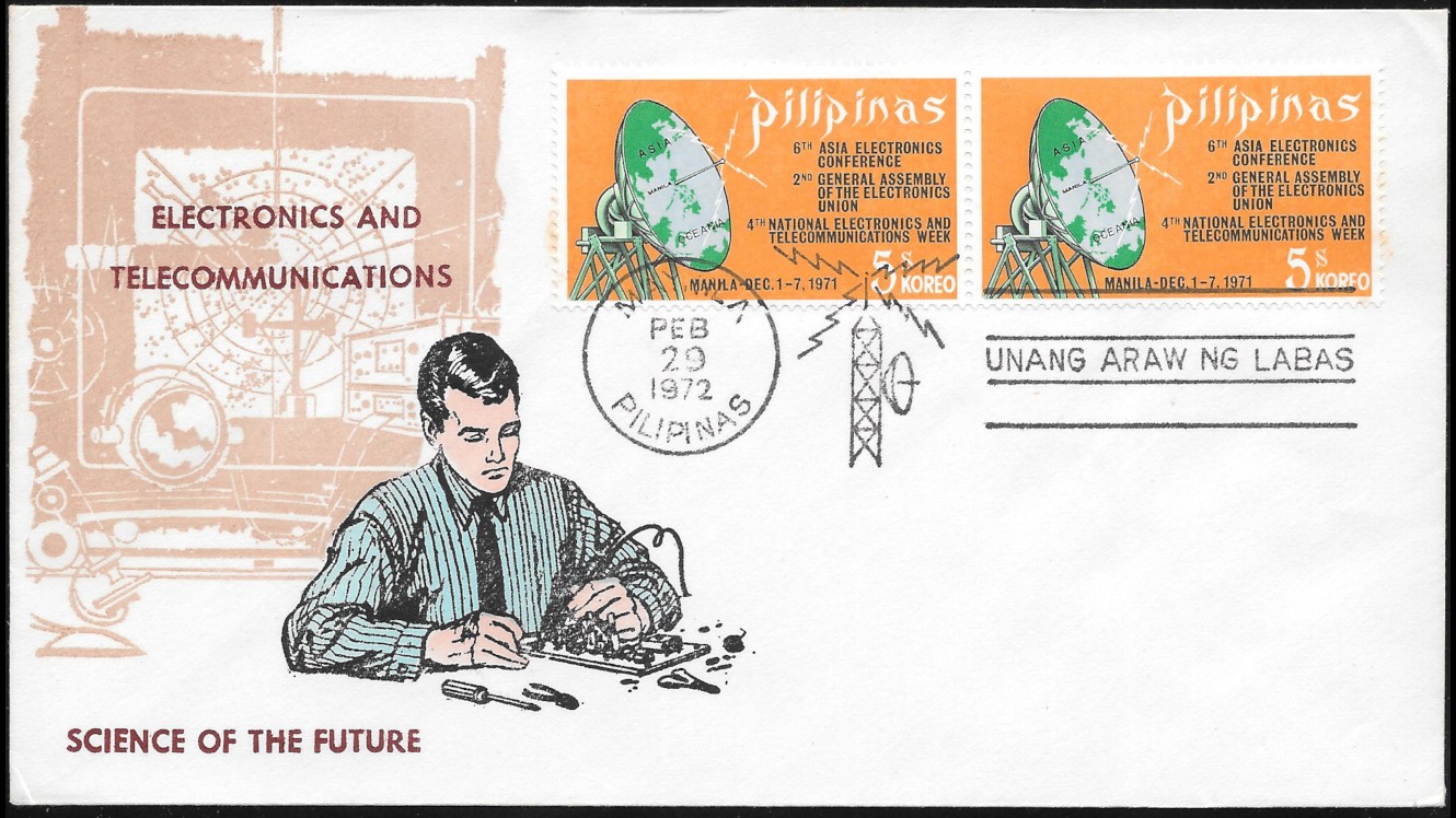thumbnail image 2 of Philippines Mint Vintage Stamp Collection As Shown Does NOT Include Stock Card 2 of 14